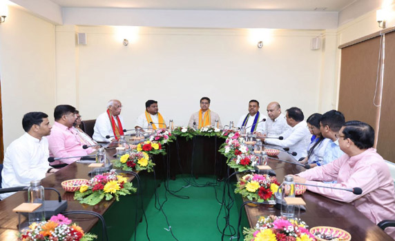 Tripura BJP holds crucial organizational meeting in presence of CM Dr. Manik Saha.